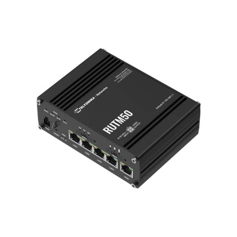 Teltonika Router RUTM50 5G WiFi 5 867 Mbps Double Bande Dual SIM Industriel