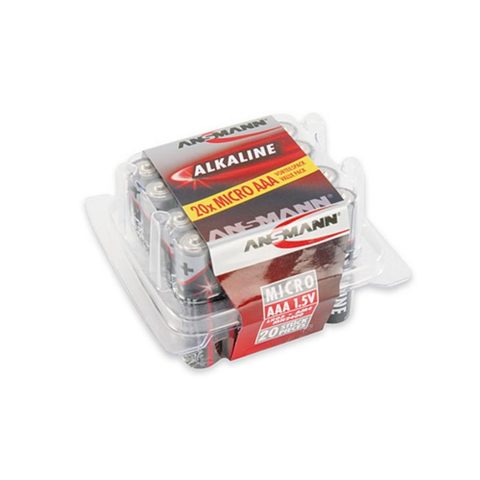 Ansmann Pile Alcaline AAA 5015538 1.5V 20 Unités