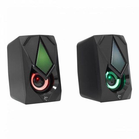 White Shark Haut-parleurs BEAT 2.0 filaires 6 W avec rétroéclairage USB