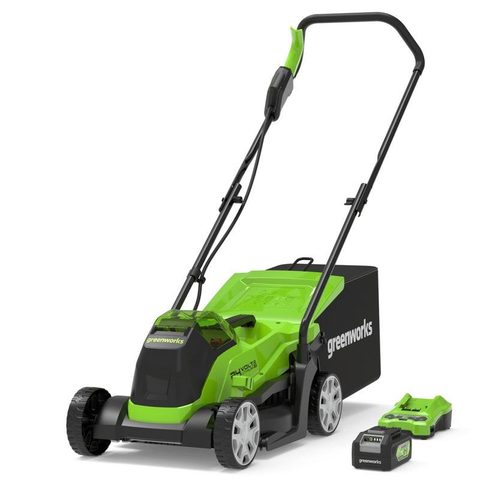 Greenworks Cortacésped de empuje 2516107UB 520 m² 33 cm 24 W