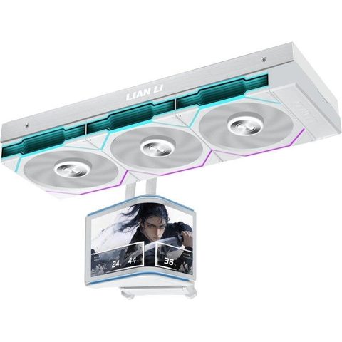 Lian Li Refrigeration Liquide HydroShift II OLED Curved 360TL 3 Ventilateurs