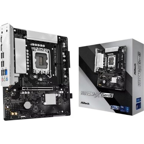 ASRock H810M-X Gen5 Intel H810 LGA1851 DDR5 Micro ATX DisplayPort