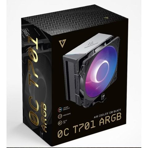 Modecom Refrigeration Air Socket AM4/AM5/LGA 1200 120mm Volcano T701 ARGB