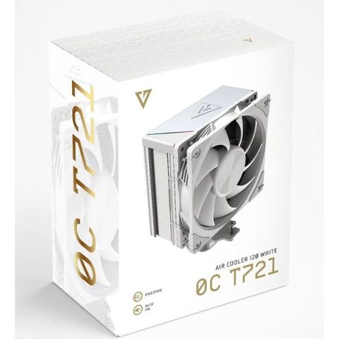 Modecom Refrigeration Air Socket AM4 AM5 LGA 1200 120mm Volcano 0C T721 RGB