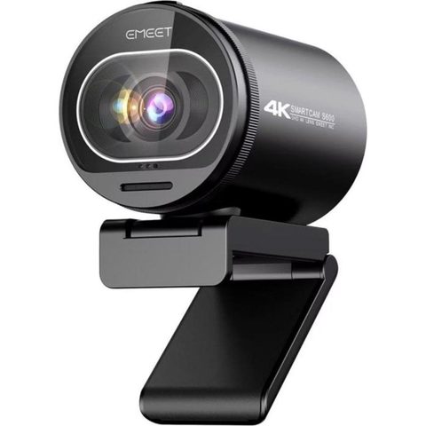 Emeet Webcam SmartCam S600 4K Ultra HD 8MP 60 FPS Autofocus USB