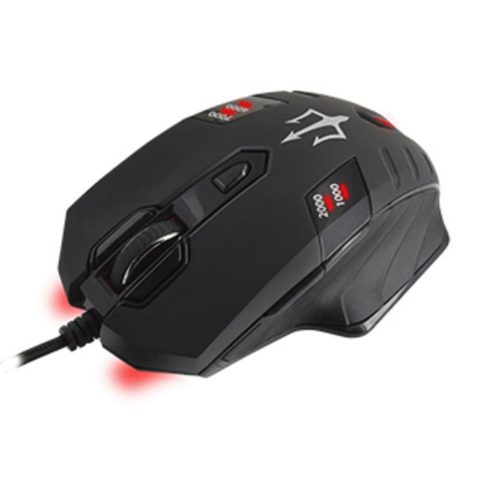 Atlantis Land Ratón P009-X905 USB 7000 DPI Noir RGB Gaming