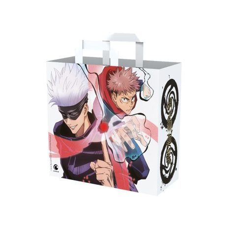 Konix Bolso de compras Jujutsu Kaisen Blanc Plastique Recycle