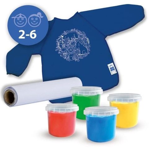 SES Creative Kit de peinture au doigt Eco - 100% recyclé pour bébé
