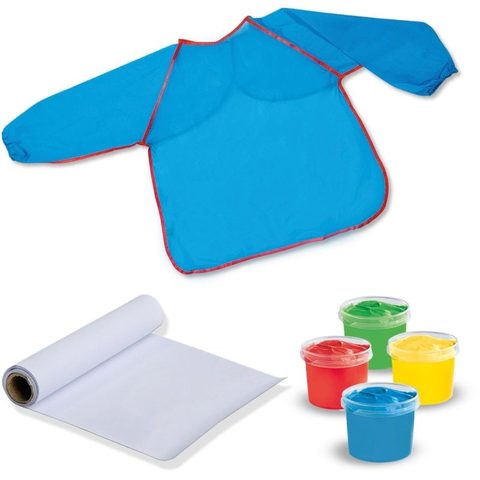 Ses Creative My First - Mon Premier Kit De Peinture Au Doigt Avec Un Tablier
