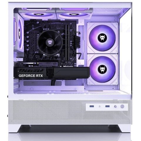Beastcom PC de bureau Q5 Intel Core i7-12700F 16GB 1TB SSD RTX 5060 Windows 11 Pro WiFi 5