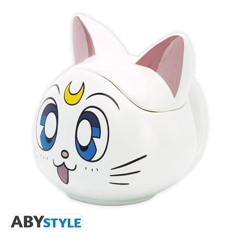 Abystyle Tasse Sailor Moon Artemis 0,35 L Céramique avec couvercle