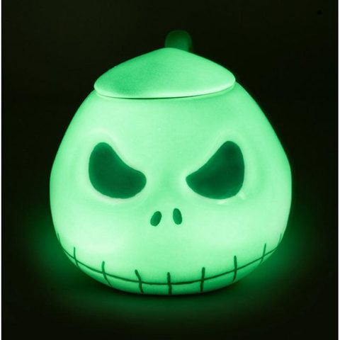 Abystyle Tasse Jack Pesadilla Antes de Navidad Brilla en la Oscuridad 0,3 L Céramique