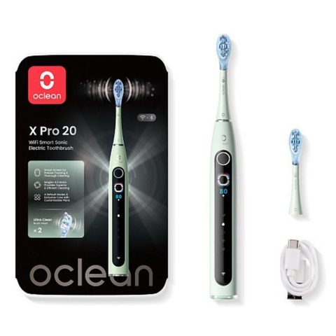 OClean X Pro 20 brosse à dents sonique + tête de rechange Green 1 pcs