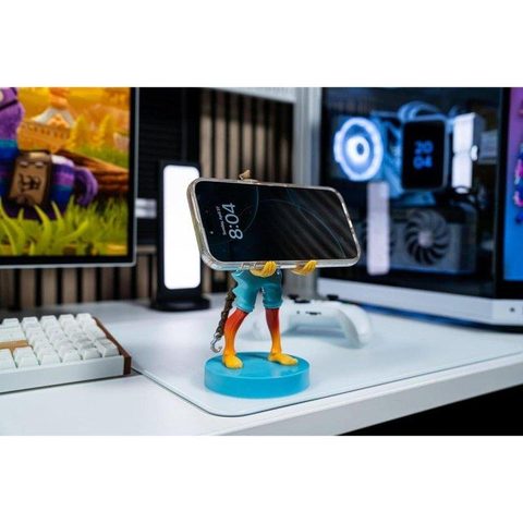 Exquisite Gaming Figurine Fortnite Poiscaille - Cable Guys - Câble USB inclus - Support smartphone ou petit accessoire - 20 cm