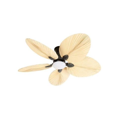Farelek Ventilateur de Plafond avec Lumière Makani 18W 132cm 6 Vitesses Télécommande DC Silencieux