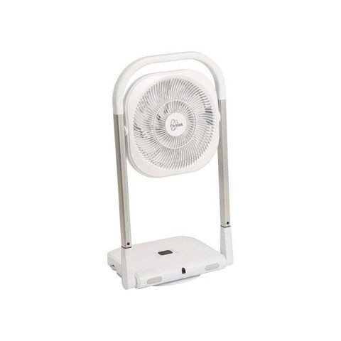 Farelek Ventilateur Portable Pliable Telescopique Orisen 13W Ø30cm 8 Vitesses Silencieux Télécommande