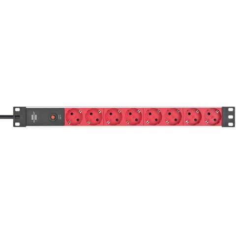 Brennenstuhl Multiprise avec 8 Prises et Disjoncteur 2m Alu-Line
