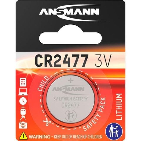 Ansmann Pile bouton CR2477 3V Lithium