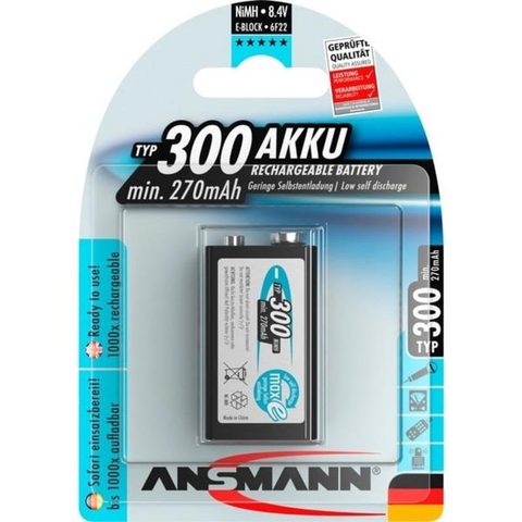 Ansmann Pile rechargeable maxE plus E-Block NiMH 2500mAh 8,4V