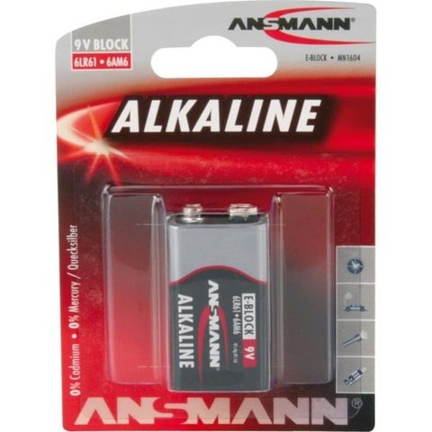 Ansmann Pile 9V E-Block Alcaline