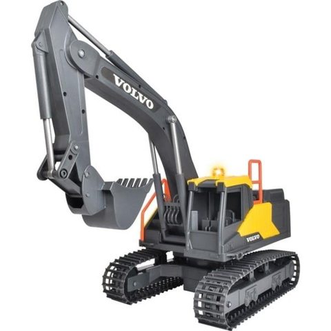 Dickie Excavatrice Minière RC Volvo 2.4 GHz 60 cm avec Télécommande