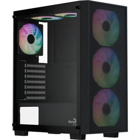 AeroCool ATX B509A Flow avec panneau mesh et alimentation 650W