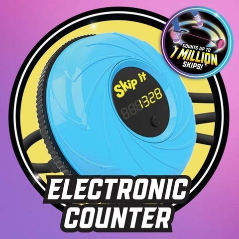 Just-play Jeu dadresse électronique - HASBRO GAMING - Skip It - Compteur numérique - Sons et lumières