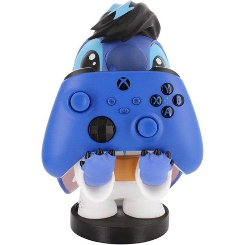 Exquisite Gaming Lilo & Stitch Elvis Cable Guy 20 cm Support manette/smartphone avec base et cable USB-C 2 m