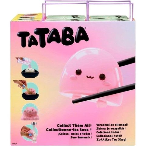 MGA Entertainment Figurine Squishy Tataba DIY Flocking 18 Modèles