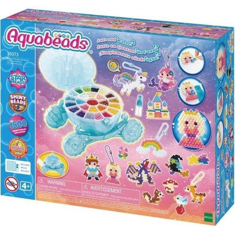 Aquabeads Le carrosse enchanté - 35073 - 1500 perles pour créations magiques