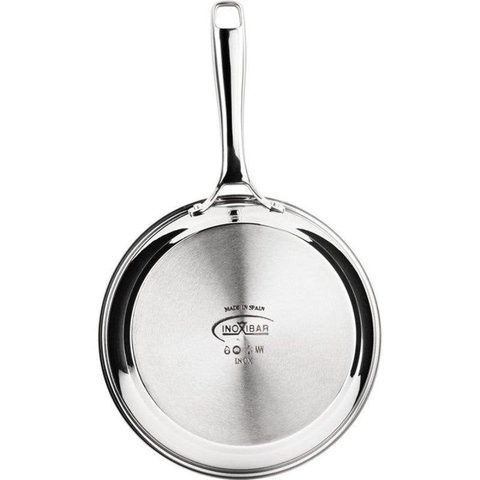 Inoxibar Poêle 26 cm Triply Acier Inoxydable Induction