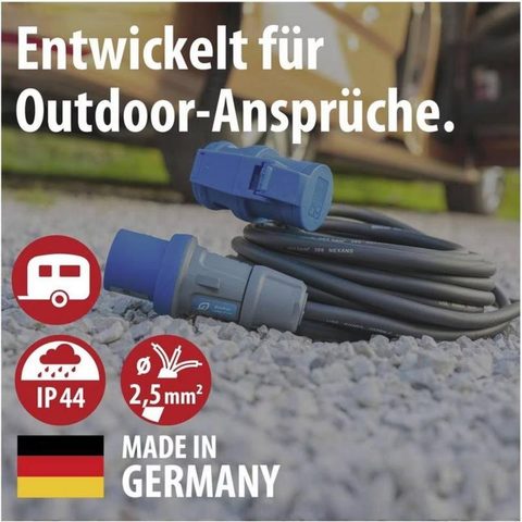 Brennenstuhl Multiprise 1 prise CEE 16A avec protection et câble 10 m