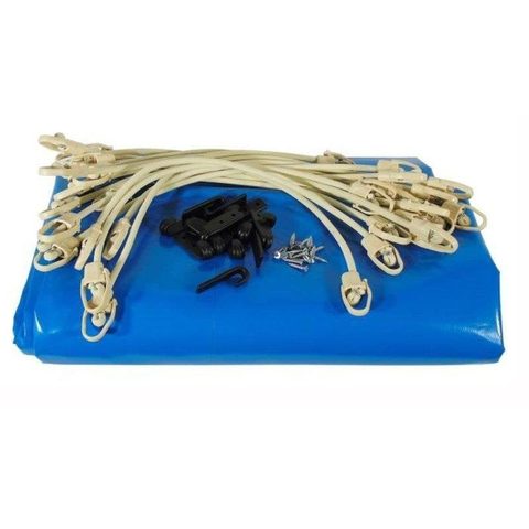 Ubbink Bâche de protection piscine Océa - 550 gr/m, Dimensions Ocèa 430 cm