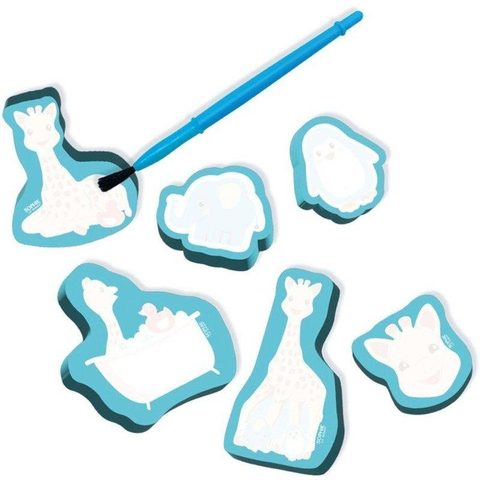 Ses Creative Sophie La Girafe - Coloriage A L'eau Dans Le Bain