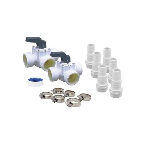 Ubbink Kit BY-PASS pompe à chaleur piscine HEATERMAX Compact
