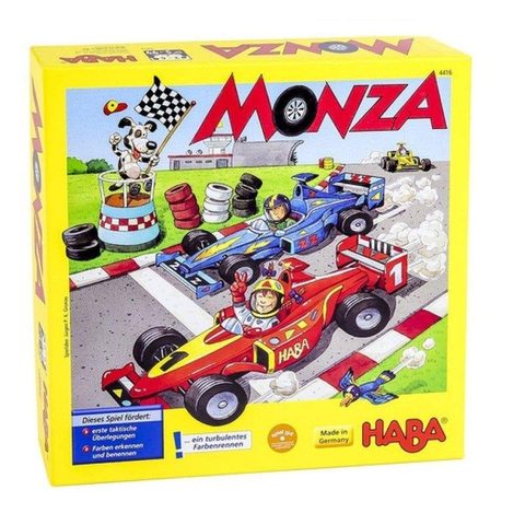 Haba Monza - Jeu de course sur plateau - Jeu de société - 5 ans et plus 302204