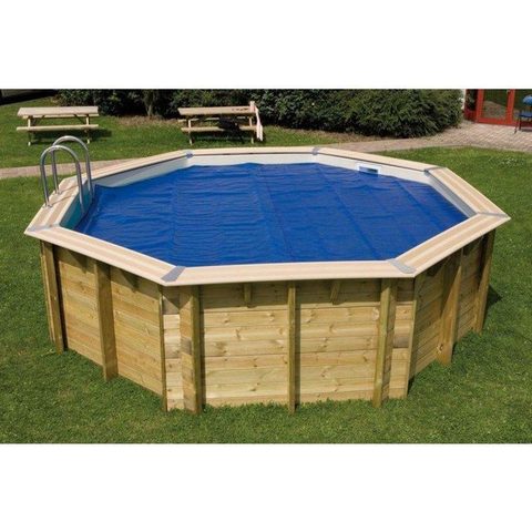 Ubbink Bâche à bulles pour piscine bois Azura 7,50 x 4,00 m