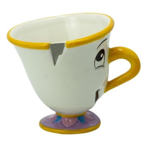 Abystyle Tasse 3D Chip La Belle et la Bête 250 ml Céramique