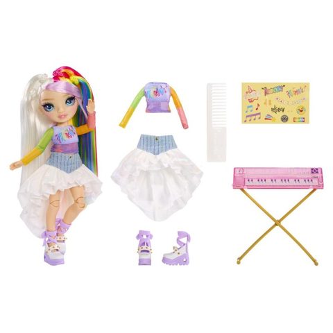 MGA Entertainment Rainbow High Jr High Rockband Fashion Dolls -Amaya