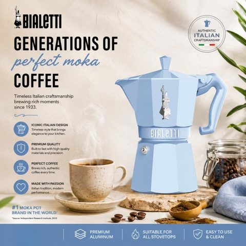 Bialetti Moka Exclusive Cafetière à moka