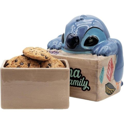 Abystyle Bocal à biscuits Lilo & Stitch Disney en céramique (réf. ABYTAB067)
