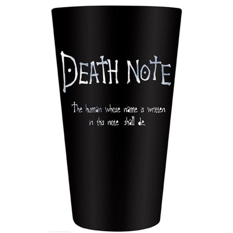 Abystyle Verre Death Note Ryuk Matte Noir 400 ml