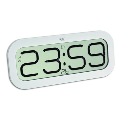 TFA Reveil Numerique de Bureau Dostmann 60.4514 LCD Oval