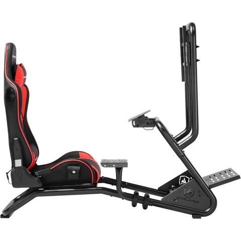 Gtplayer Cockpit Simulateur Haut-parleurs 3D Moniteur 60" Pédales