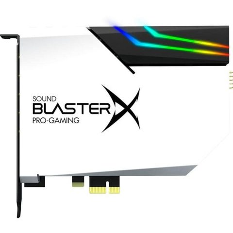 Creative Sound BlasterX AE-5 Plus Pure Edition PCIe DAC 384 kHz