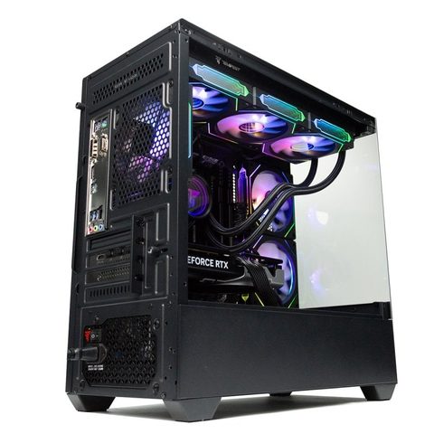 Pccom PC de bureau Ready AMD Ryzen 7 5800X 32GB 1TB SSD RTX 5060 Ti Windows 11