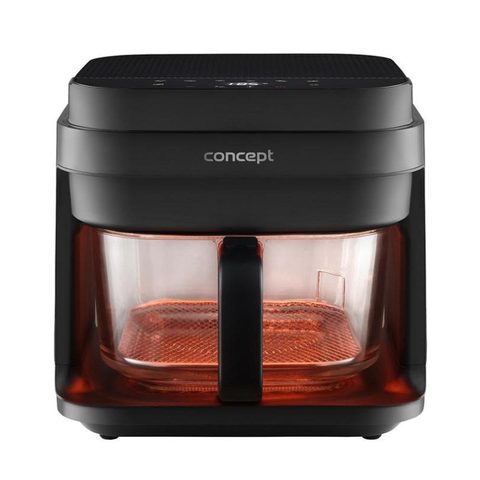 Concept Airfryer FR5500 Verre 5,5L 1200W Écran Tactile Programmes Automatiques