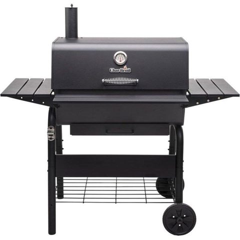 Char-broil Barbecue Charbon Charcoal L - Acier - Noir - Surface de cuisson: 74x69cm