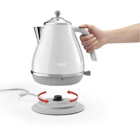 Delonghi Bouilloire Icona Capitals 1,7 L 2000 W Acier Inoxydable