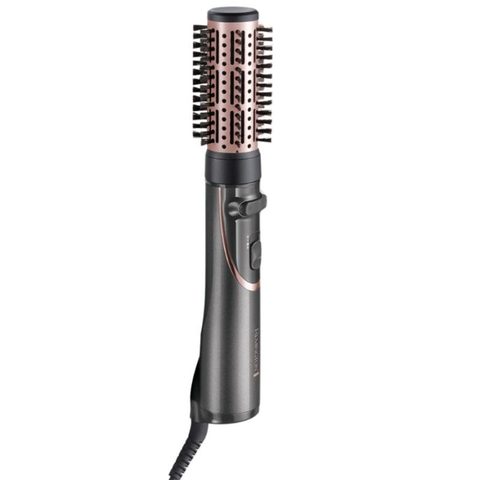 Remington Brosse Soufflante Rotative Curl&Straight Confidence avec 4 Accessoires Interchangeables